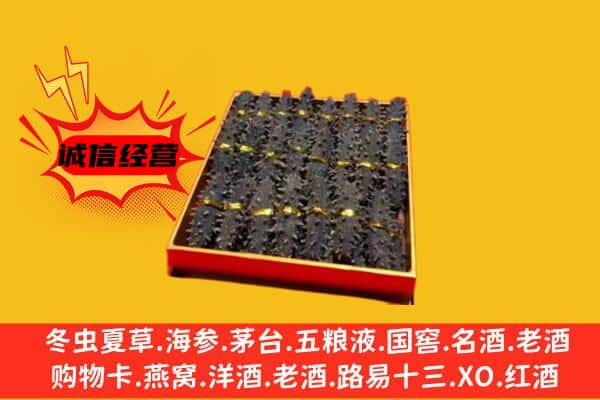 宁强县回收海参